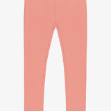 Souris Mini - Ribbed Knit 3/4 Leggings - Coral