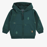 Souris Mini - Long Sleeve French Terry Sweater - Green