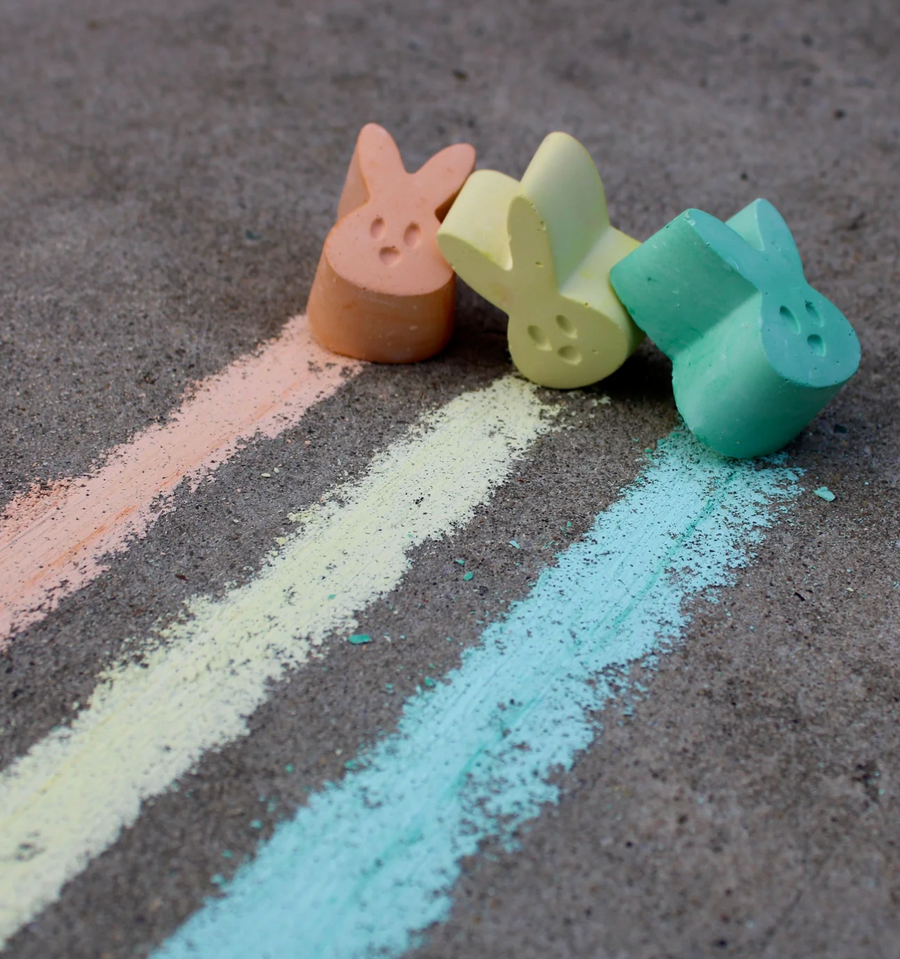 TWEE - Duckies Fluffle Handmade Sidewalk Chalk Set