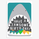 Think Of Me - Jawsome Birthday Card