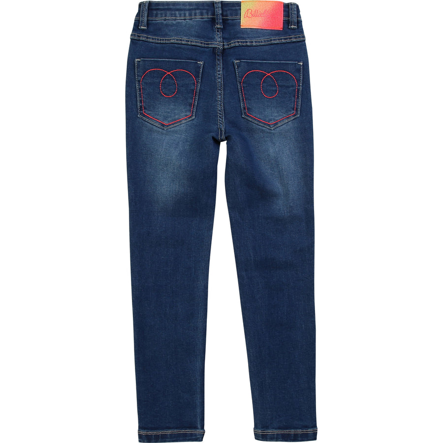 Billieblush - Skinny blue denim jeans