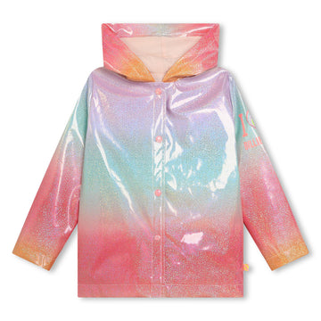 Billie Blush - Multicolor Gradient Rain Coat