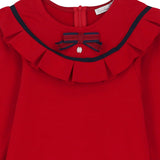 Patachou - Girls Red Ruffled Dress