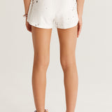 Z Supply - Splatter Star Shorts - White