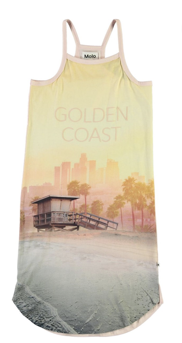 Molo - Cortney Tank-Top Dress - Golden Coast