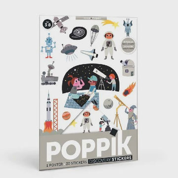 Poppik - Mini Discovery Poster - Space