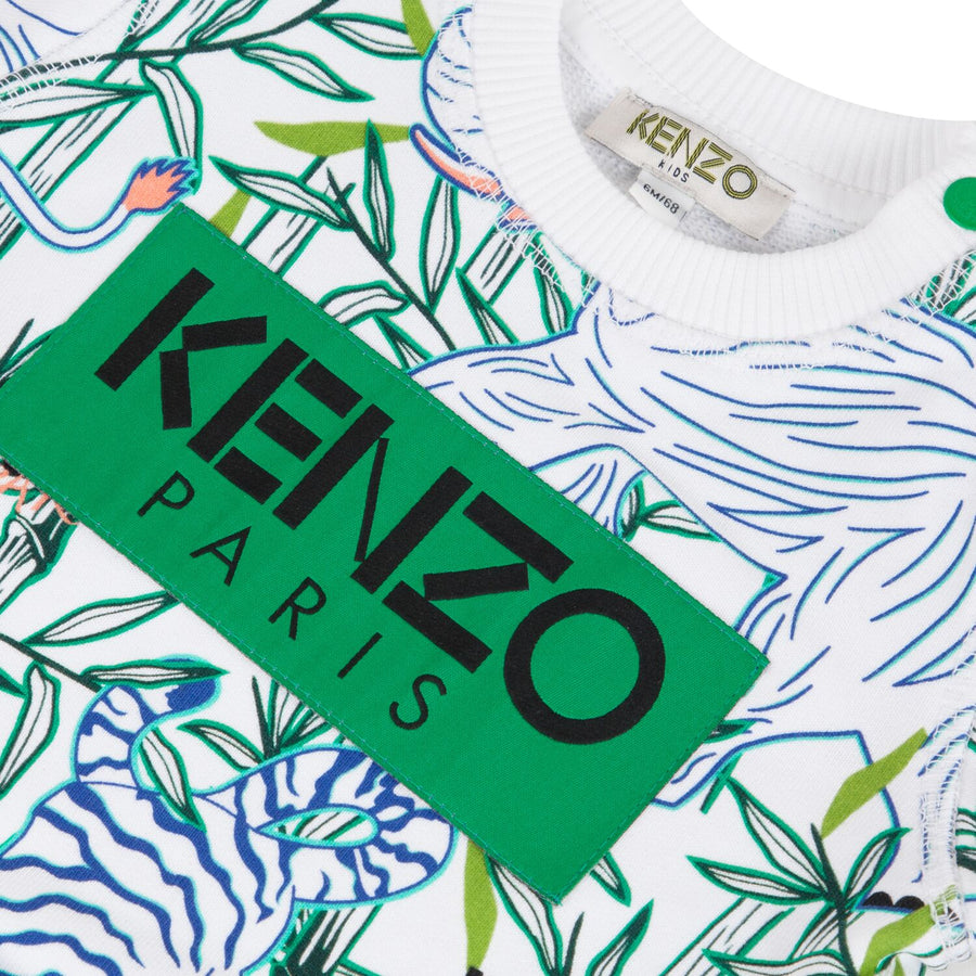 Kenzo - Jake Babyboy Disco Jungle logo sweater