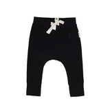 Hux - Black Jersey Drop Pant
