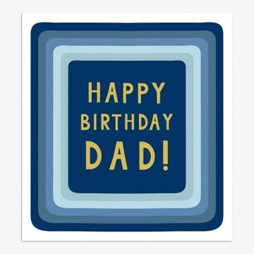 Think of Me - Happy Birthday Dad - Birthday Card