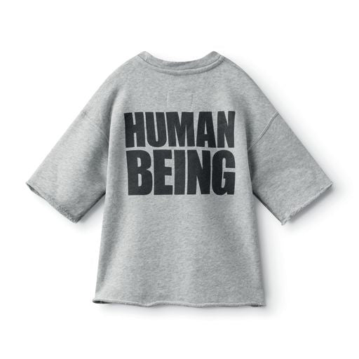 Nununu - Only Human Summer Sweatshirt - Heather Grey