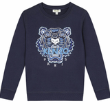 Kenzo - Navy Tiger Long sleeve Sweater