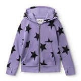 Nununu - Star Zip Hoodie - Mauve Mist