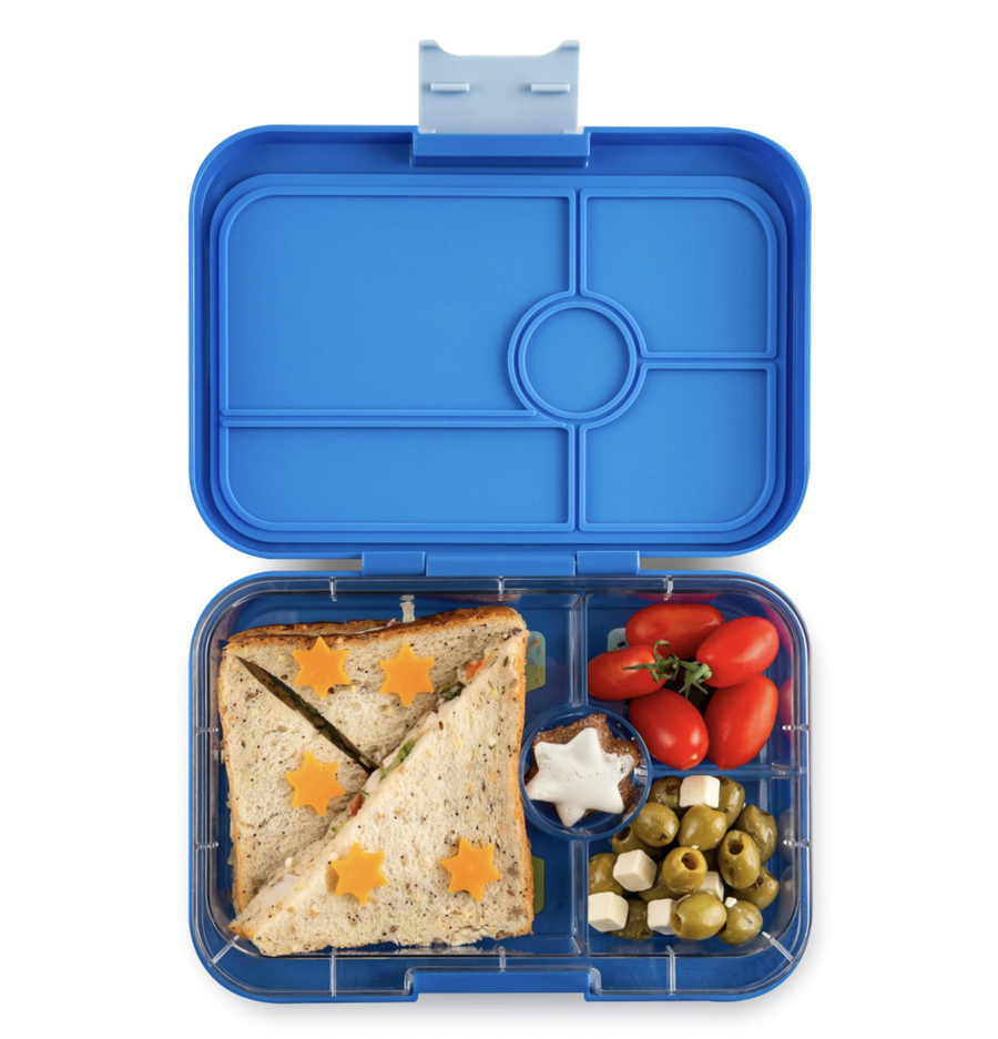 Yumbox - 4 Compartment Tapas - True Blue