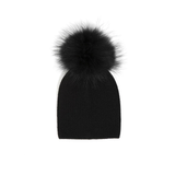Olilia - Angora Single Pom 0-18M (Black)