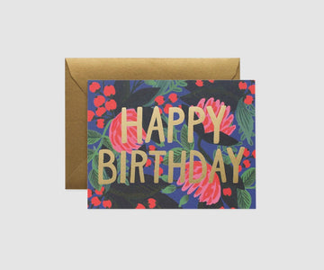 Rifle Paper Co. - Floral Foil Birthday