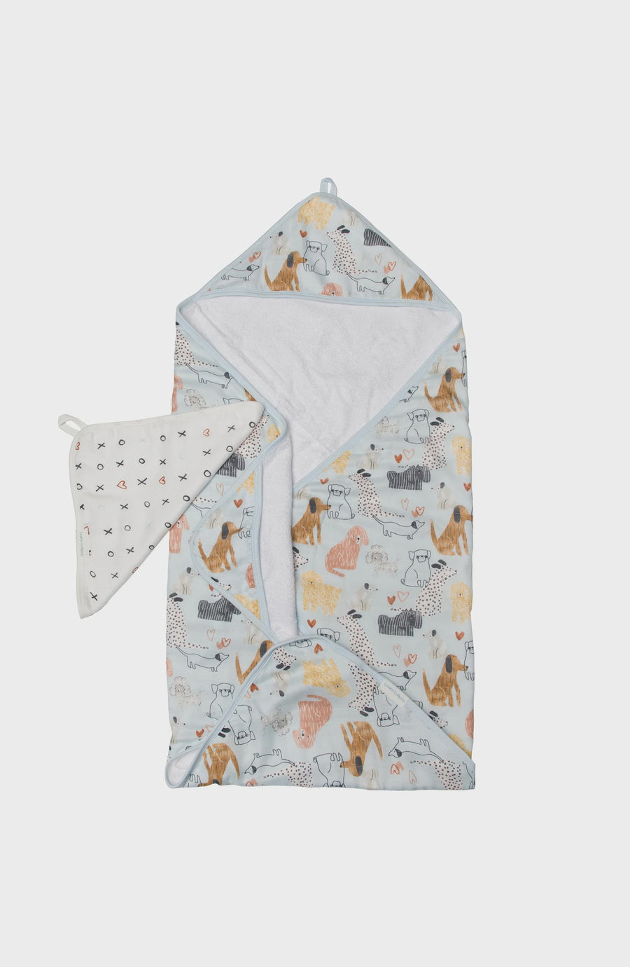 Loulou Lollipop - Hooded Towel Set - Honey Puppies