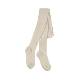 Condor Wide-Rib Basic Tights (Off-White)