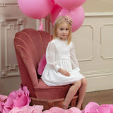 Patachou - White Chiffon Dress