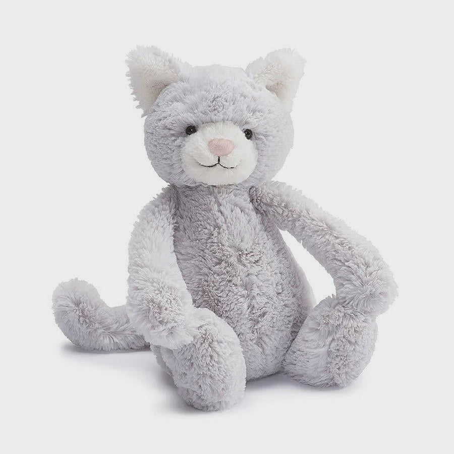 Jellycat - Bashful Grey Kitten - Medium