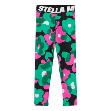 Stella McCartney - Floral Active Leggings - Green