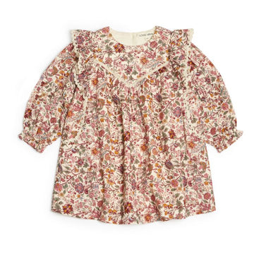 Louise Misha - Lara Dress - Cream Garden