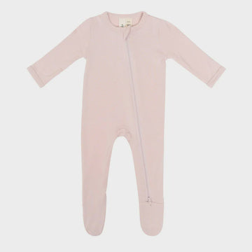 Kyte Baby - Zippered Footie - Blush Pink