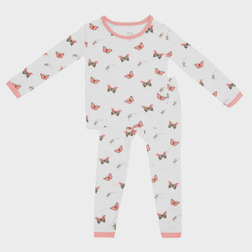 Kyte Baby - Toddler Long Sleeve Pajama Set - Butterfly
