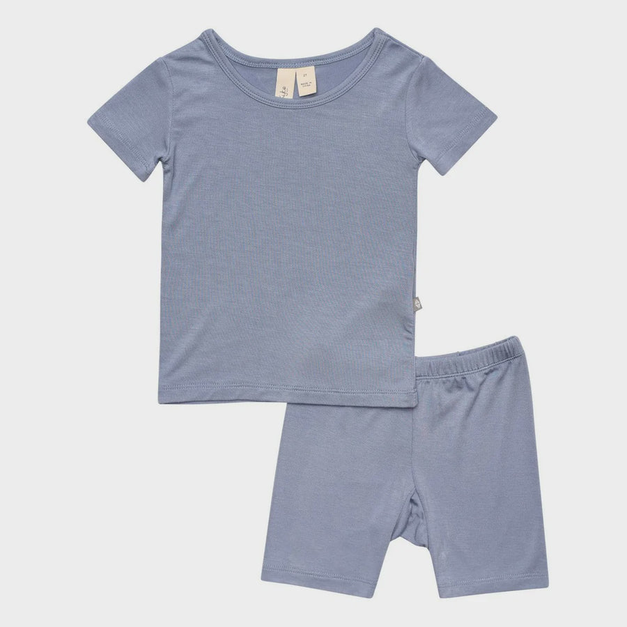 Kyte Baby - Toddler Short Sleeve Pajama Set - Slate