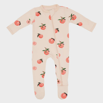 Kyte Baby - Zippered Footie - Peach