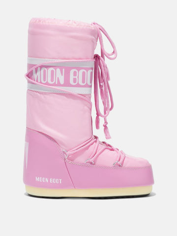 Moon Boot - Icon Pink Nylon Boot