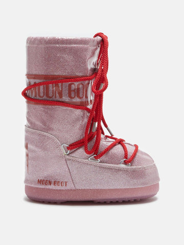 Moot Boot - Icon Junior Glitter Pink Boot
