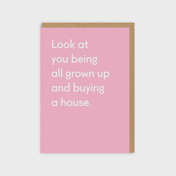Ohh Deer - All Grown Up Buying a House Card