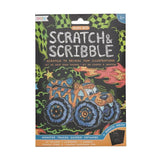 Ooly - Mini Scratch & Scribble Art Kit - Monster Truck