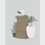 Paper Canoe - Moving Day Card