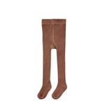 Rylee & Cru- Rib Knit Tights - Wine