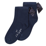 Lili Gaufrette - Classic Bow Socks - Marine