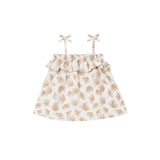 Rylee & Cru - Ruffle Top & Flutter Bloomers Set - Palms