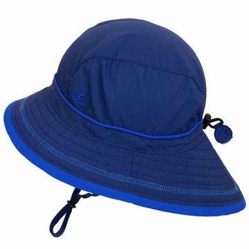 Calikids - UV Beach Hat - Navy Peony