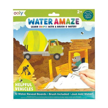 Ooly - Water Amaze Water Reveal Boards - Helpful Vehicle