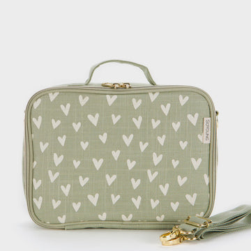 SoYoung - Little Hearts Sage Lunch Box