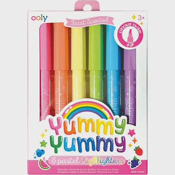 Ooly - Yummy Yummy Scented Highlighters - Set of 6